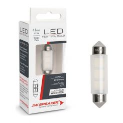 JW LED Festoon (41X10.5) Festoon 12V 6000K 68Lm Pack 1