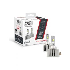 JW Pack 2 D8S / R Direct Fit Led Globes 12/24V 4500Lm Per Globe