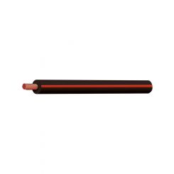 Tyree Cable Blk/Red 3mm Trace Single Core 100M 10 Amp 90 Deg