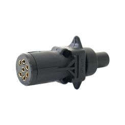 Utilux Trailer Plug 7P Small Round Plastic Adr Approved Uv