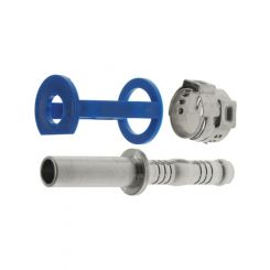 Vulkan Lokclip Connector 9.53mm Tube To Lokclip #6 Reduced Hose