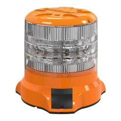 Weldex 75W LED Hd Beacon Amber / Blue Flat Base 9-36V Ip69K