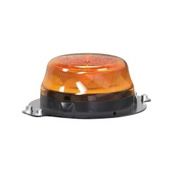 Weldex 30W Rotating LED Amber Beacon Short Flat Base 9-36V