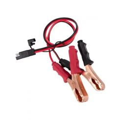 Air Lift Alligator Clips 2ft 12 Gauge Cables 2 Pin Connector Black / Red