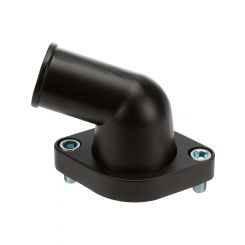 Allstar Performance Swivel Water Neck 75 Degree Black