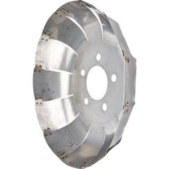 Allstar Performance Left Rear Inner Shield Stainless Steel 4in BS