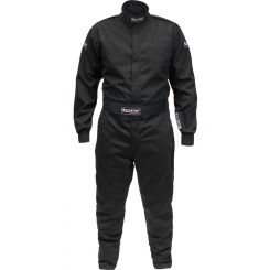 Allstar Performance Driving Suit 1-Piece SFI 3.2A/1 Black Medium