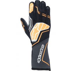 Alpinestars Gloves Tech-1 ZX V4 Black/Flou Orange 2X-Large