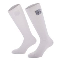 Alpinestars Socks Race V4 FIA Approved Nomex White Medium Pair