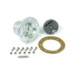 ATL Filler Cap Remote Mount 6-Bolt Flange Aluminium Clear Kit