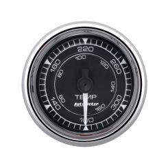 Auto Meter 2/16 Chrono Chrome Gauge 140-380 Degree