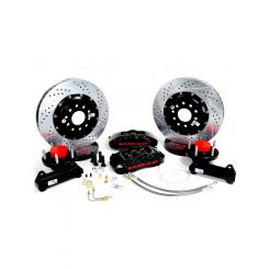 Baer Brake System Pro-Plus Front Fits GM A F X Body 1964-74 Kit Black
