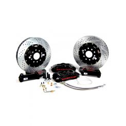 Baer Brake System Pro-Plus Front Fits Chevy Corvette 1988-96 Kit Blk