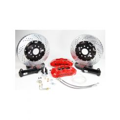 Baer Brake System Pro-Plus Front Red Fits GM F-Body 1967-81 Kit
