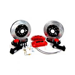 Baer Brake System Pro-Plus Front Red Fits GM Truck 1960-87 Kit