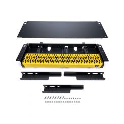 Carr Step Board Cargo Van Step 36x7in Yellow Fits Ford Van 2013-25 Kit