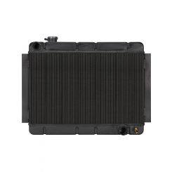 Cold Case Radiator Fits 66-67 Chevelle Manual Transmission Black