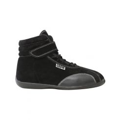 Crow Enterprizes Mid Top Shoes Black Youth Size 1