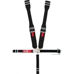 Crow Enterprizes 5-Way L&L W/Ratchet on left side lap belt. Rig