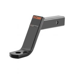 Curt Ball Mount Hitch 2in Hitch 9.25in 6in Drop 7500lb Steel Black