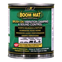 Design Engineering Sound Barrier Boom Mat Brush On Ceramic Black 1 L Can