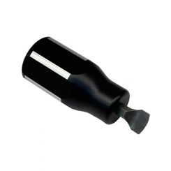 Drag Race Quarter Turn Fastener Tool Slot Head Aluminium Black
