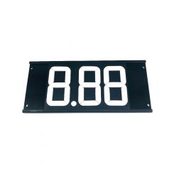 Drag Race Dial-In Board Flip-A-Dial 3 Digit Aluminum Black