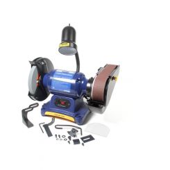 Eastwood Bench Grinder Belt Sander 1/2 HP 8in Grinder 2 x28 Sanding Belt