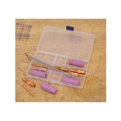 Eastwood TIG Consumables Kit Nozzles Collets Collet Bodies Electrodes