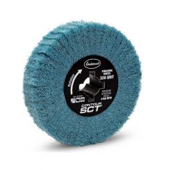 Eastwood Sanding Wheel Contour SCT 4.5 in OD 3/4 in Keyed Shaft 320 Grit