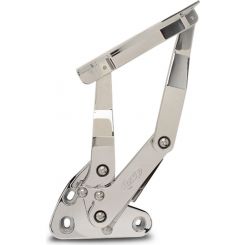 Eddie Motorsports Hood Hinge Stainless Fits Black GM 1967-72 Kit