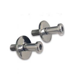 Eddie Motorsports Door Striker Bolts Polished