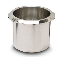 Eddie Motorsports Cup Holder Insert Single Cup Aluminum Medium