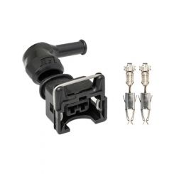 Fueltech Fuel Injector Connectors EV1 Style Plastic Black