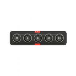 Fueltech Switch Panel Mini Dash Mount 6.12 x 1.56in 5 On/Off Button