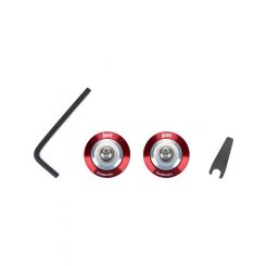 Hans Head and Neck Support Hardware Post Anchor Red Pair