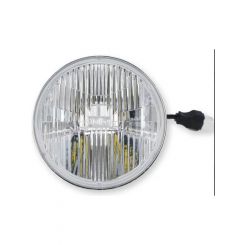 Holley Headlight Sealed Beam 5.75 in OD LED Classic White Lens