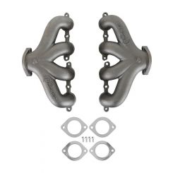 Hooker Exhaust Manifold Center Dump 2.5in Outlet Cast Iron Fits GM LS