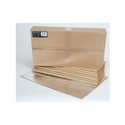 Hushmat Heat & Sound Barrier Mega Bulk Kit 24x48in Sheet Silver Set of 9