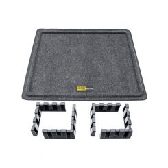 Husky Cargo Containment 30 x 36in Charcoal Universal Set of 4