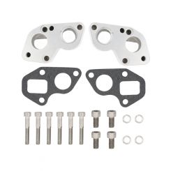 ICT Billet Adapter BBC to LT Water Pump Aluminium Clear Pair
