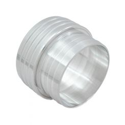 ICT Billet 3in to 2.5in Hose Barb Reducer Coupler Adapter