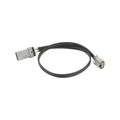 ICT Billet Oxygen Sensor Extension Bank 2 Up Stream Dark Gray
