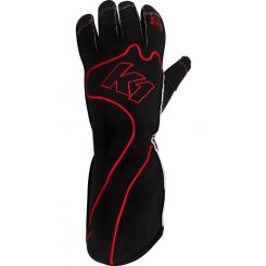 K1 Racegear Gloves Karting RS1 Adult Large Black/Red