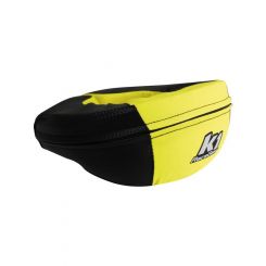 K1 Racegear Neck Collar Karting Adult Carbon Black/Yellow