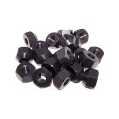 Kluhsman Racing Lug Nut 20pk 1/2-20 Alum Single Angle Black