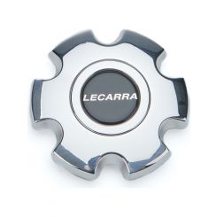 Lecarra Billet Horn Button Polished Lecarra Logo