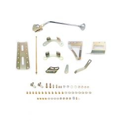Lokar Shifter Fits GM 4L60E Chrome 16in Single Bend Lever