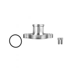March Performance Thermostat Housing SBC Straight Clearcoat