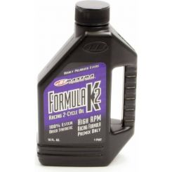 Maxima Racing Oils 2 Stroke Oil Formula K2 Synthetic 16 oz Bottle